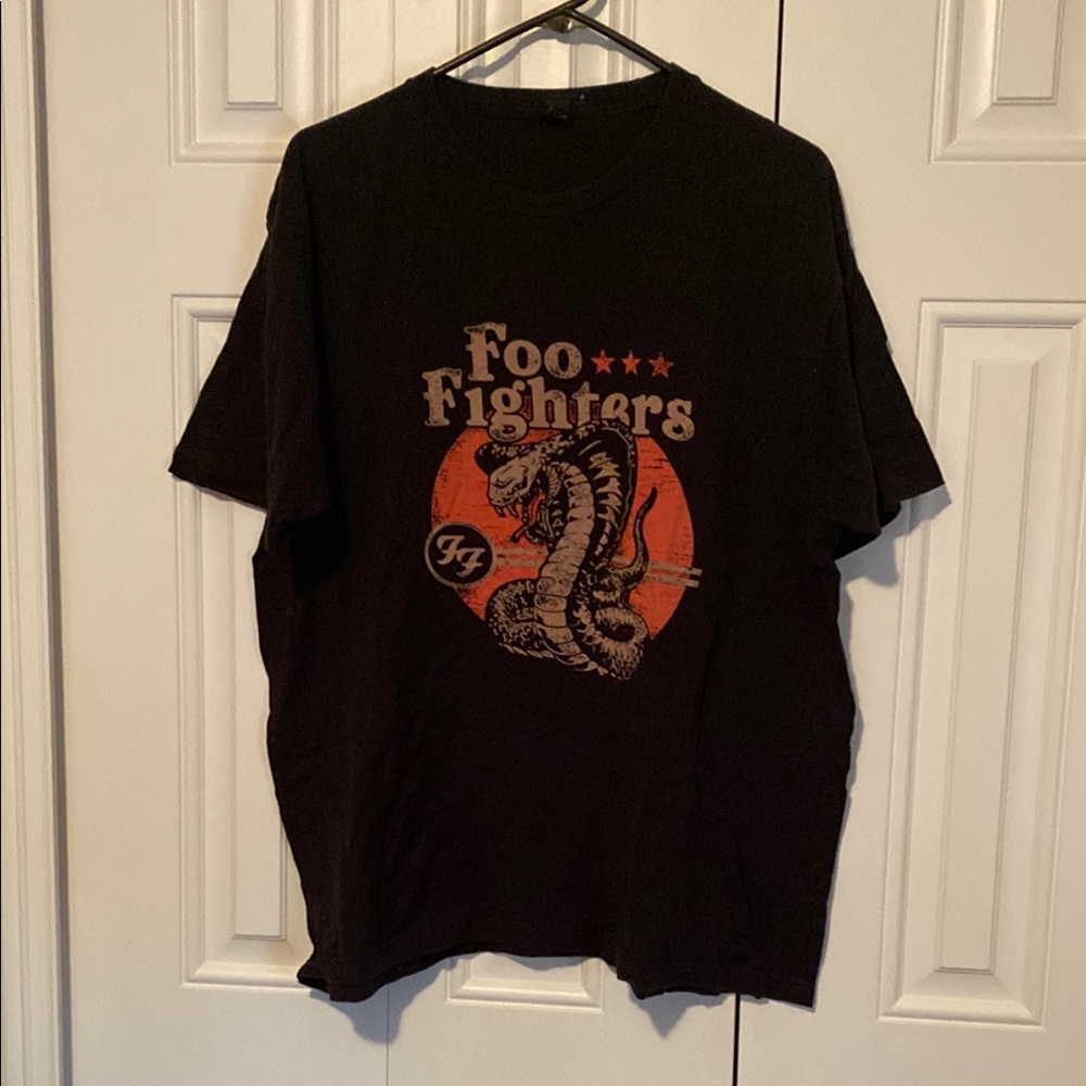 Foo Fighter 2015 concert t-shirt sold at a pop up